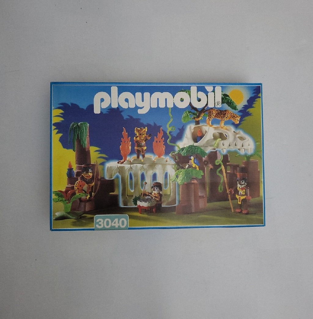 PLAYMOBIL 3040 - Dinoskelett/Eingeborene Wie NEU 0