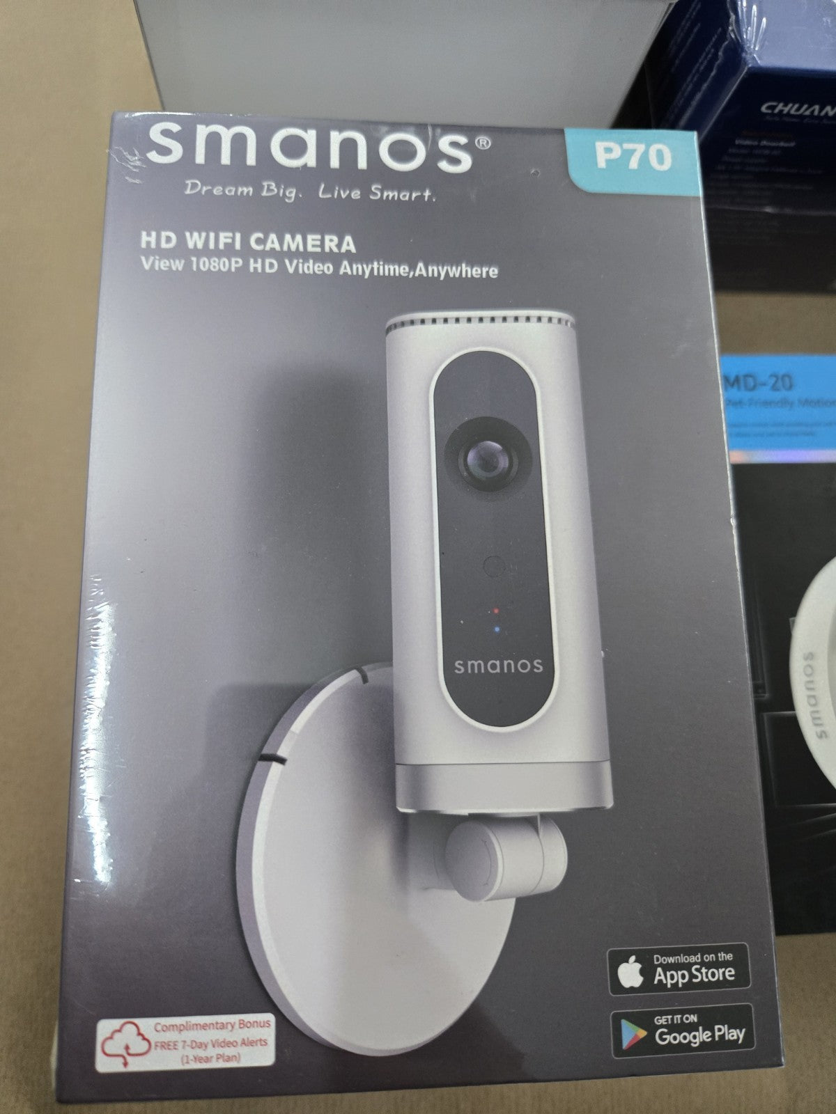 Smanos komplette Alarmanlage NEU1