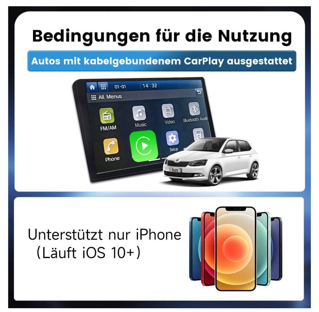 Carlinkit kabelloser CarPlay-Adapter CPC200-U2W Plus NEU2