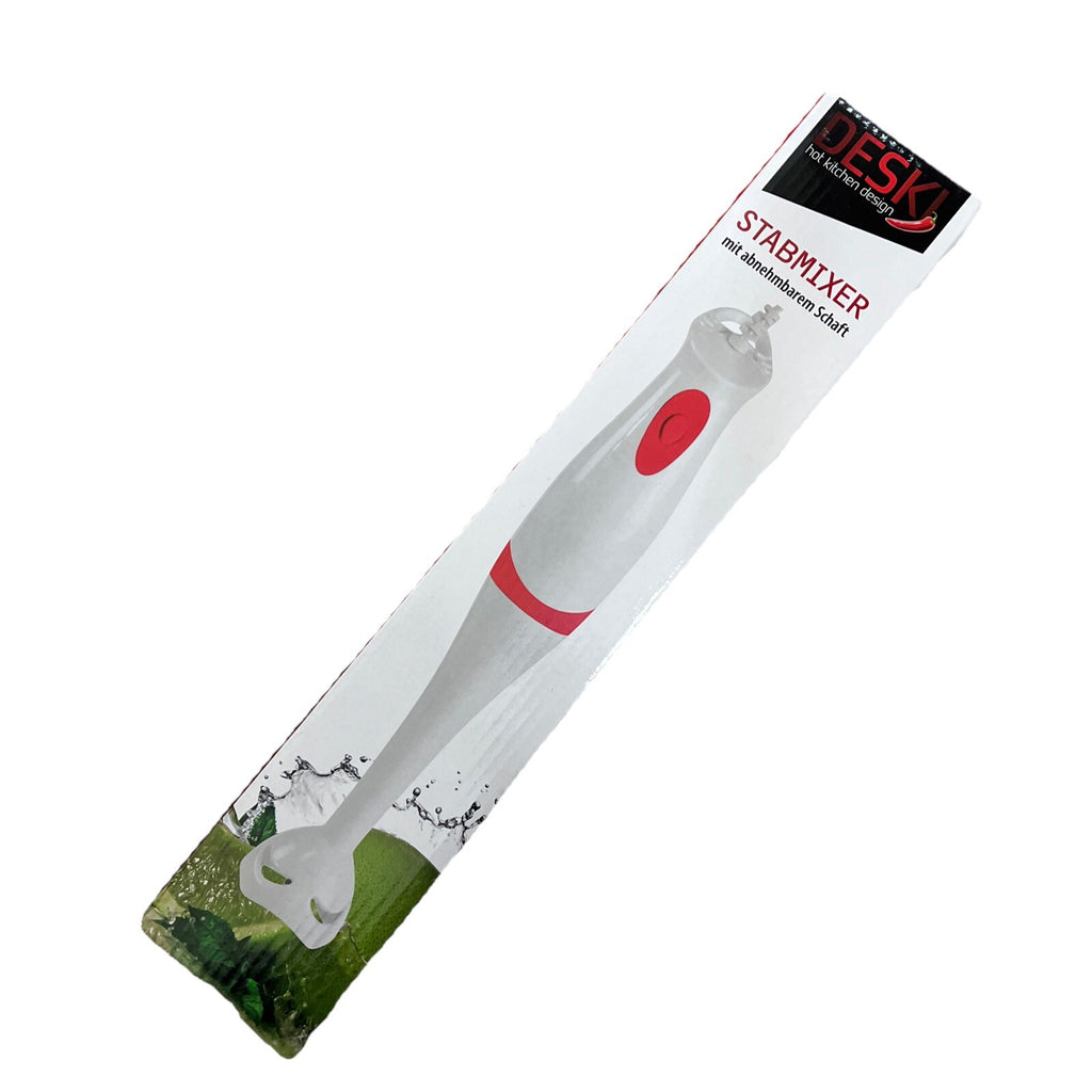 Stabmixer Zerkleinerer Mixer Handmixer 250 W Pürierstab weiss Küchengerät Kochen0