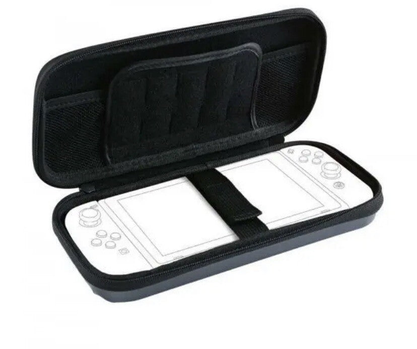 Bigben für Nintendo Switch Tasche Polycarbonat Case silber NEU!1