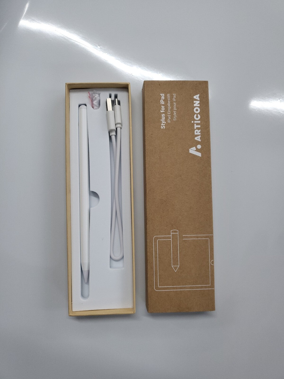 ARTICONA iPad Eingabestift weiß USB Type C (4507170)1
