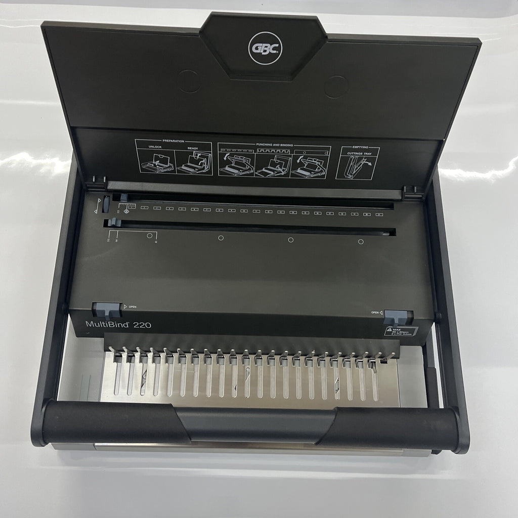 GBC MultiBind 220  Multifunktionsbindegerät (für den täglichen Bürobedarf)1