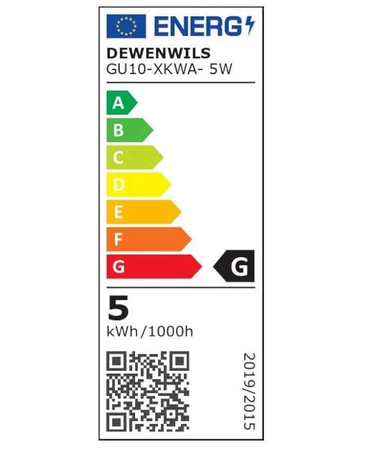 6x Dewenwils  GU10 LED Lampen Warmweiss Dimmbar, 350LM, 2700K3