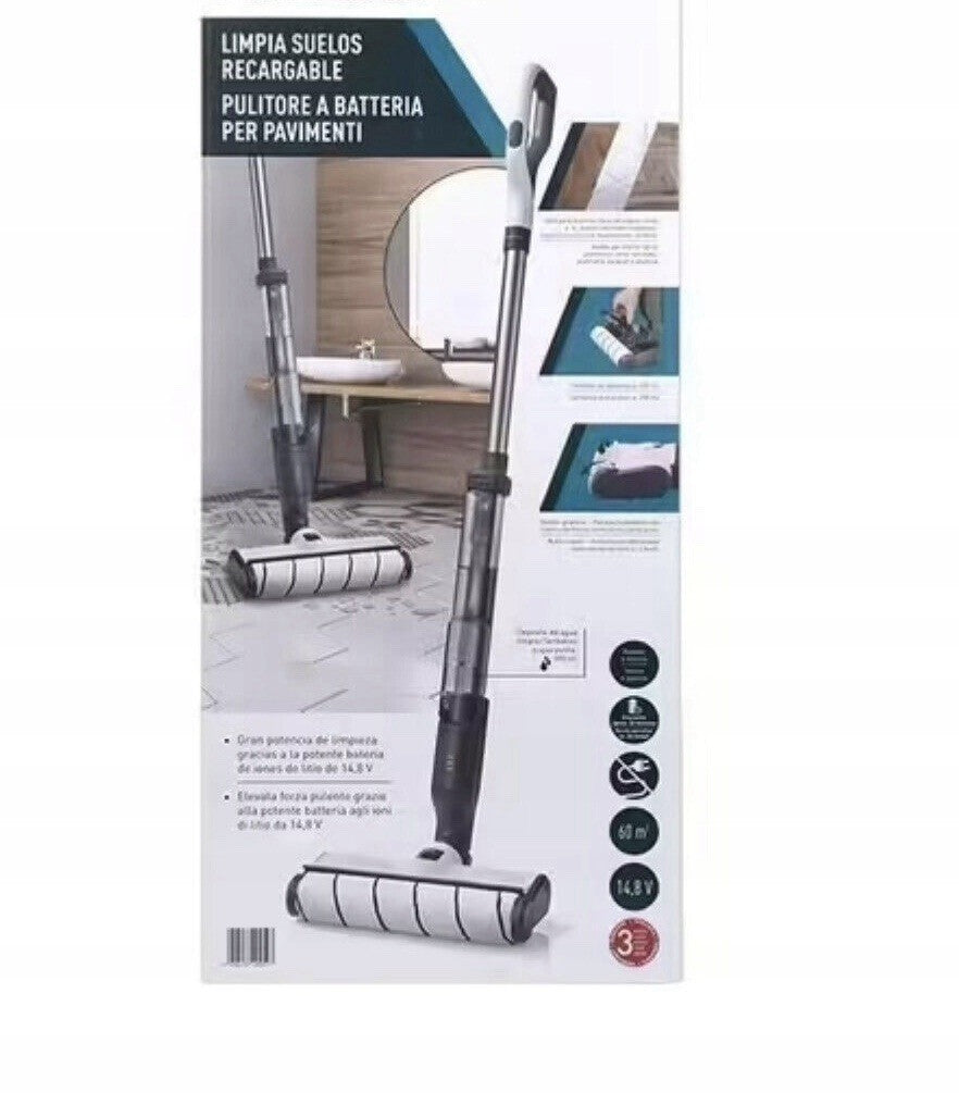 SilverCrest Akku-Hartbodenreiniger 2-Tank-System & Ladestation Fliesen, Laminat0