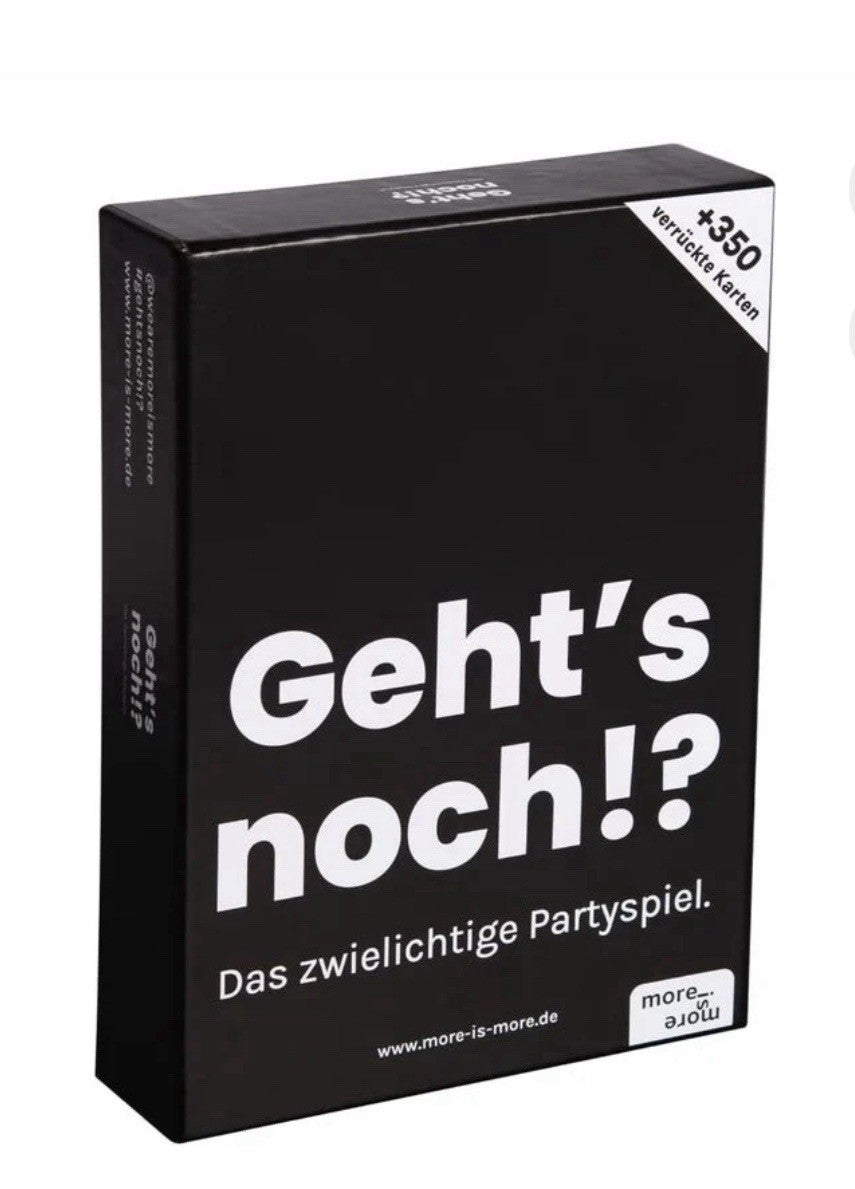 Geht's noch!? - das zwielichtige Partyspiel0