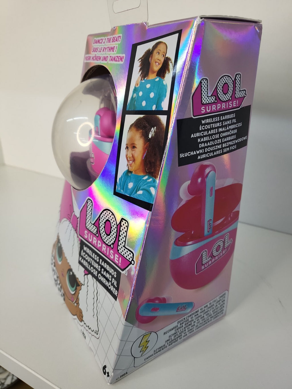 L.O.L. SURPRISE! In-Ohr-Kopfhörer 6 mm ab 6 Jahren Bluetooth-Verbindung Ladeetui1