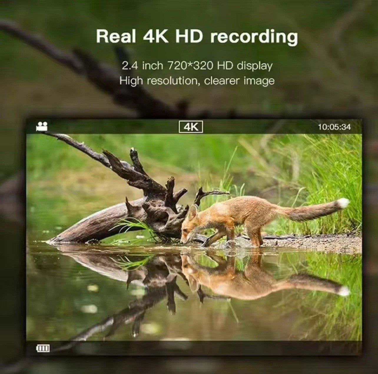 Coolife H8201 Dual Lens Jagd Wildlife Nachtsicht Überwachungsspiel Wasserdichte6