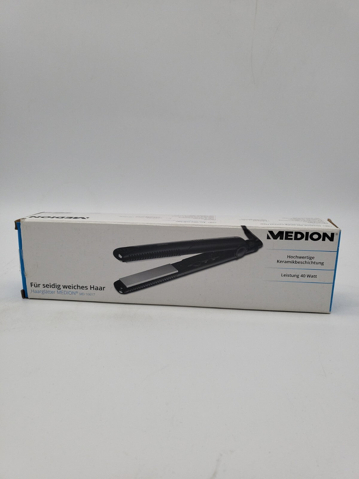 MEDION MD 16617 Elektrisches Haar Keramik Haarglätter NEU!0