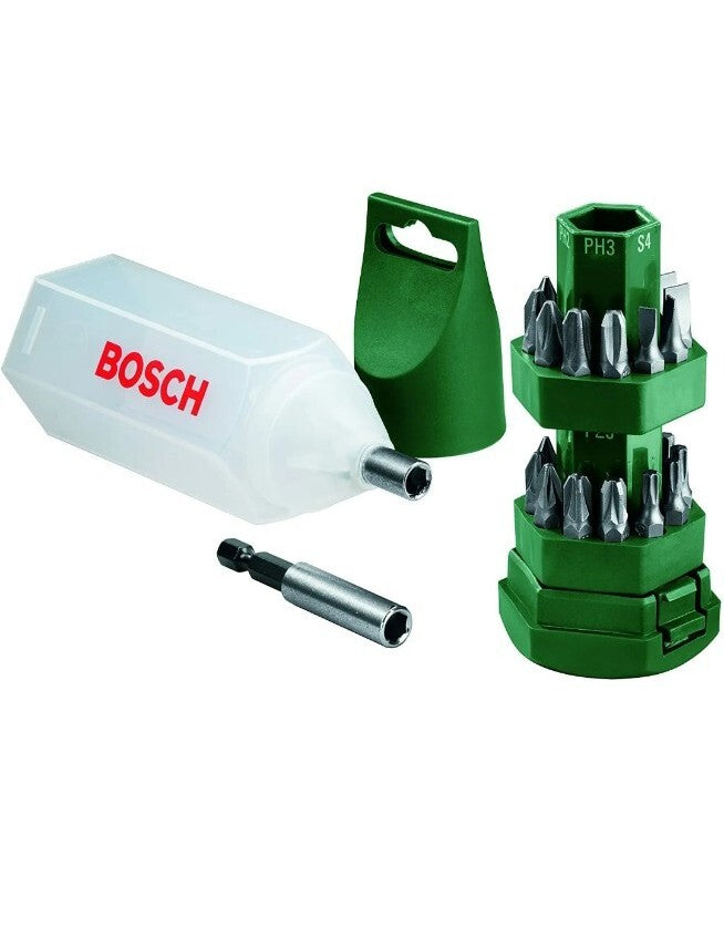 Bosch Zubehör Schrauberbit-Set Big-Bit - 25-teilig  Bithalter Schraub 0