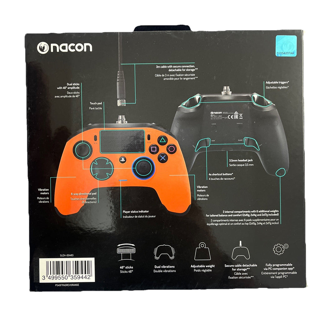 NACON Revolution Pro Controller – Ultimative für PS4 Orange1
