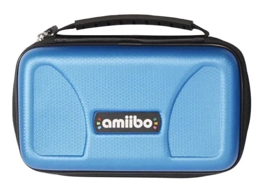 amiibo Tasche blau für Nintendo New 3DS / 3DS Konsole Figuren Spiele NA52