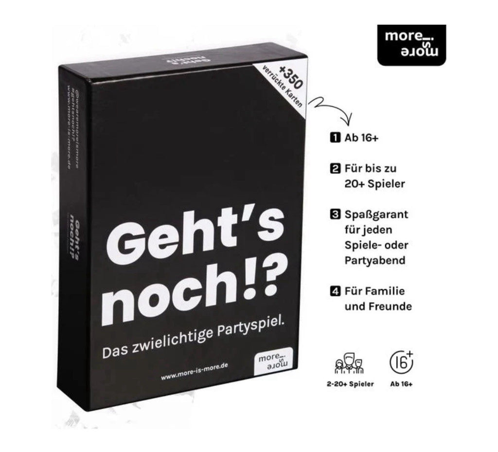 Geht's noch!? - das zwielichtige Partyspiel1