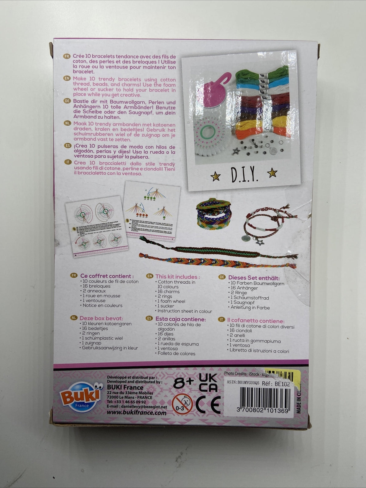 BUKI France BE102 - Be Teens - Freundschaftsbänder1