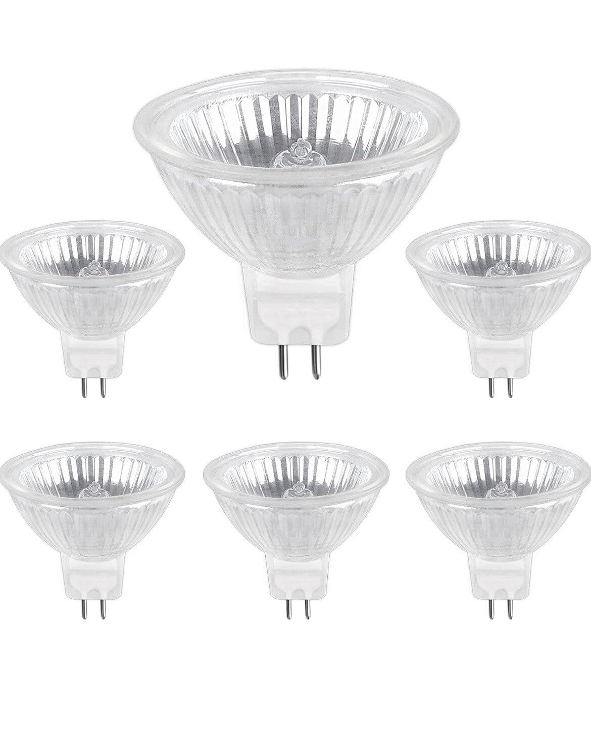 6 x Halogen Leuchtmittel 50W GU5,3  12V Kaltlichtspiegel 50 Watt Lampe0