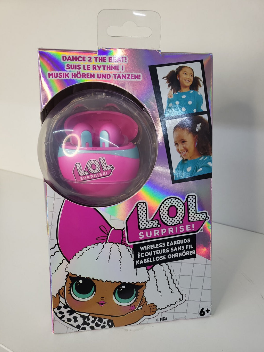 L.O.L. SURPRISE! In-Ohr-Kopfhörer 6 mm ab 6 Jahren Bluetooth-Verbindung Ladeetui0