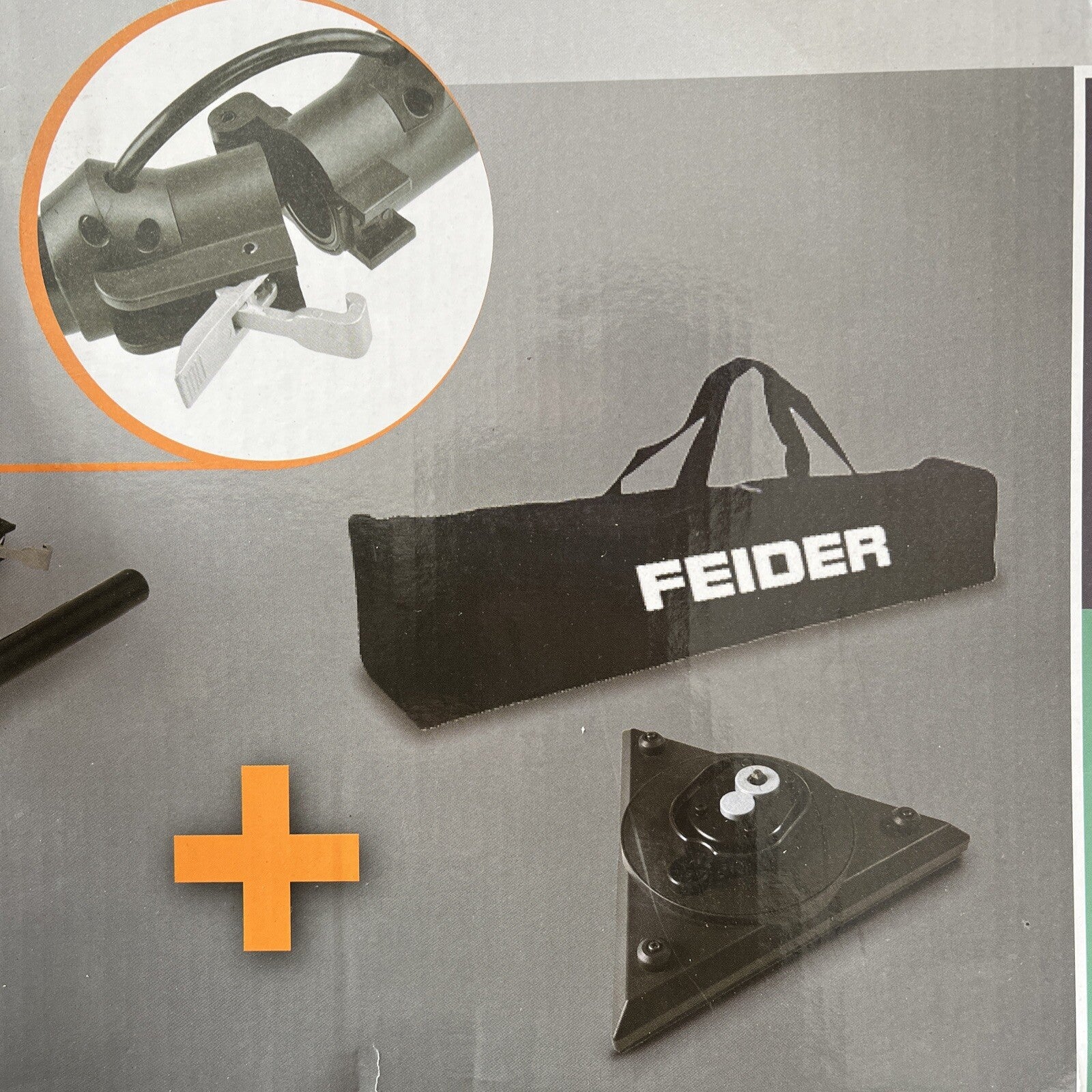 FEIDER Gipsschleifer 710 W 225 mm, FPG7202P + Tasche2