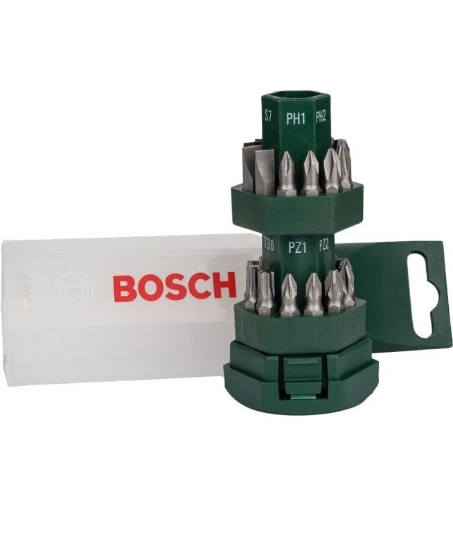 Bosch Zubehör Schrauberbit-Set Big-Bit - 25-teilig  Bithalter Schraub 1