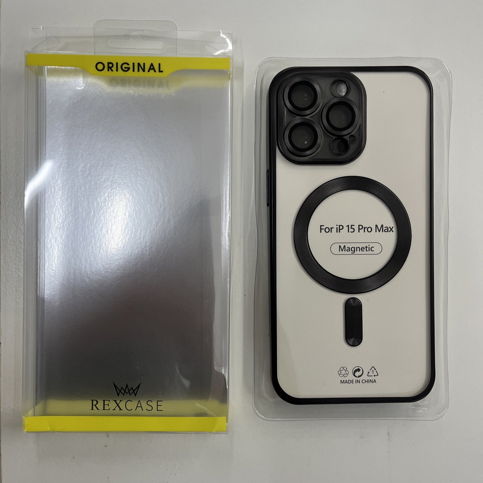 Magsafe Hülle für iPhone 15 Pro Max Kamera Schutz Handy Case0