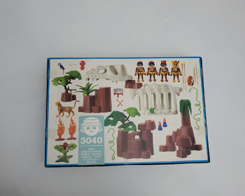 PLAYMOBIL 3040 - Dinoskelett/Eingeborene Wie NEU 1