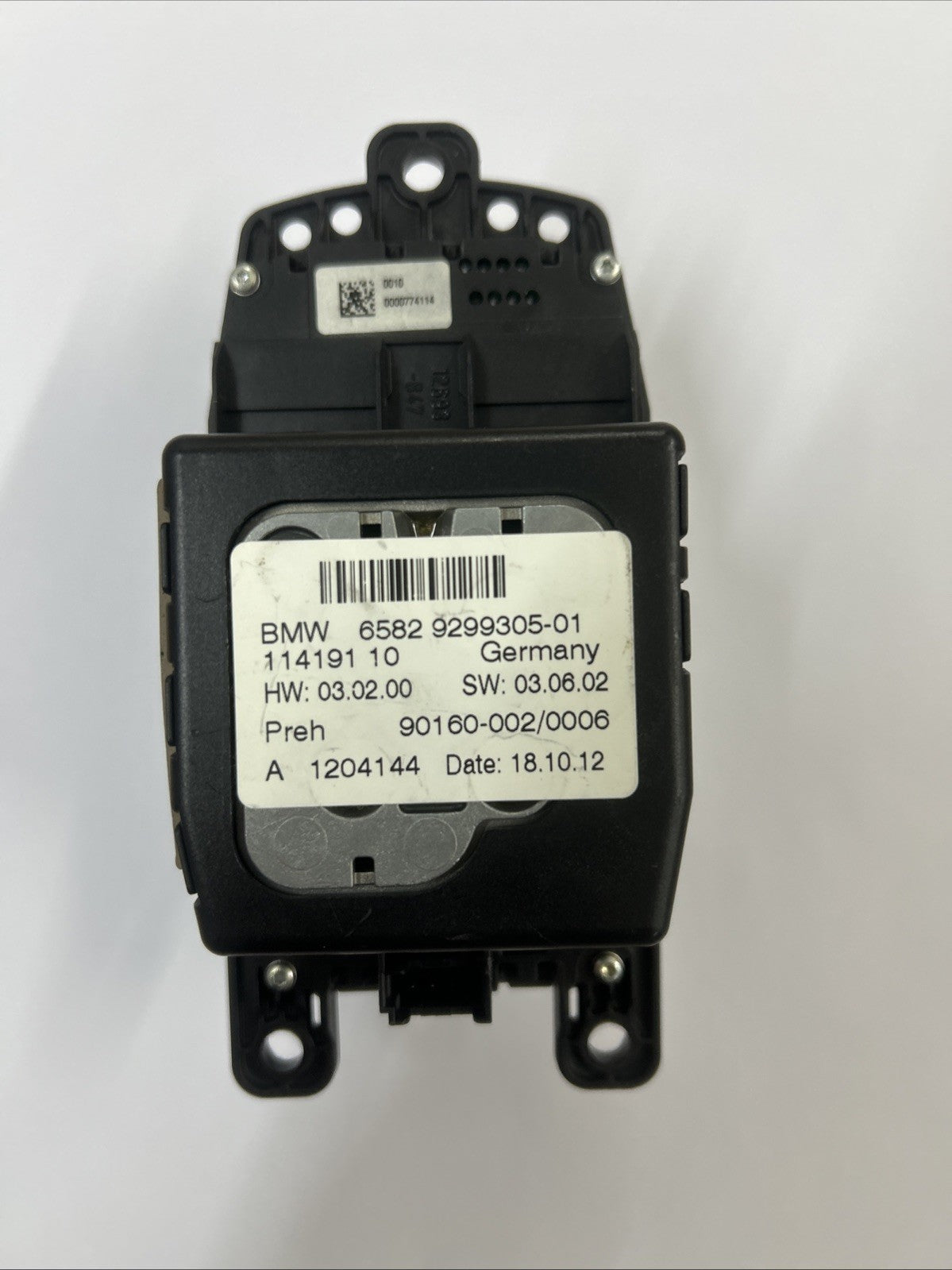 ORIGINAL BMW F20 F30 F80 M3 F10 F15 X5 NBT iDrive Touch controller 4PINS 92993054