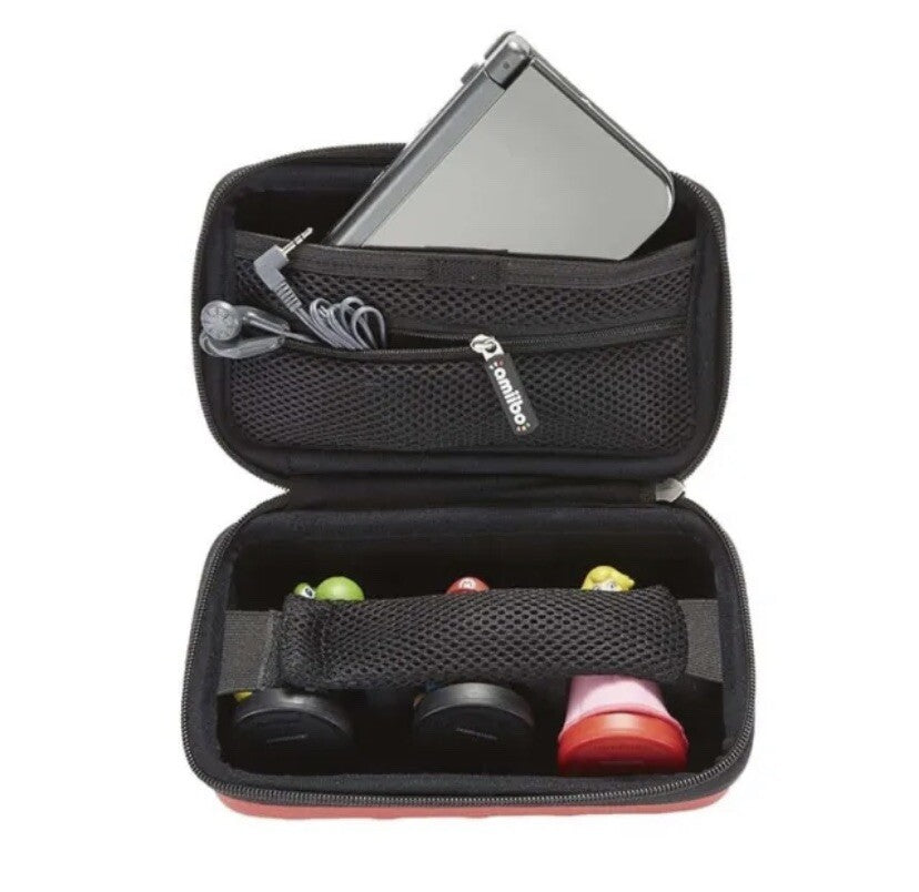 amiibo Tasche blau für Nintendo New 3DS / 3DS Konsole Figuren Spiele NA51