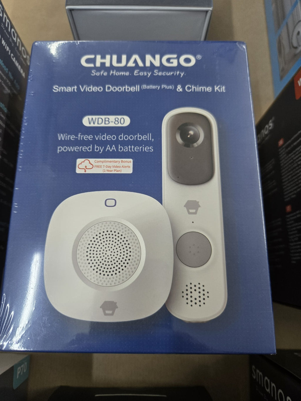 Smanos komplette Alarmanlage NEU7