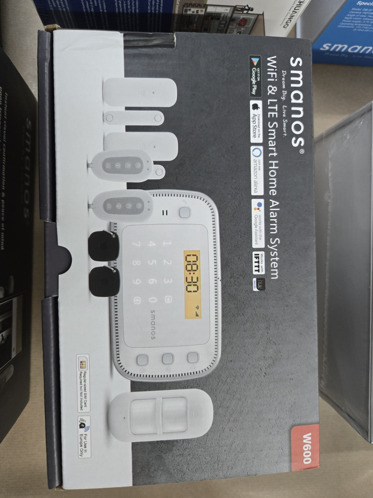 Smanos komplette Alarmanlage NEU4