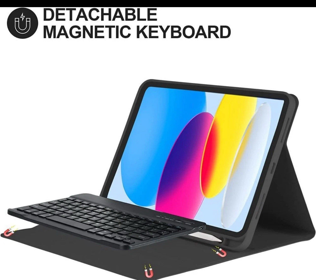 Schutzhülle Tastatur mit Stifthalter Für iPad 9./8./7./6.Gen 2021/2020 9.7 10.2"2
