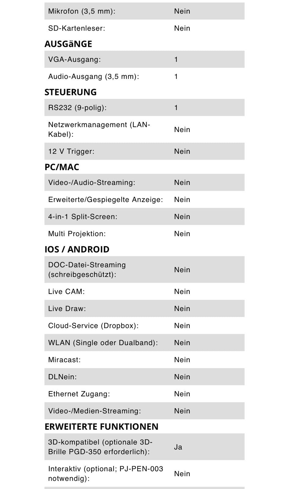 ViewSonic PJD5234L Mobiler Beamer mit 3000 ANSI-Lumen und XGA LAMP 211 Std2